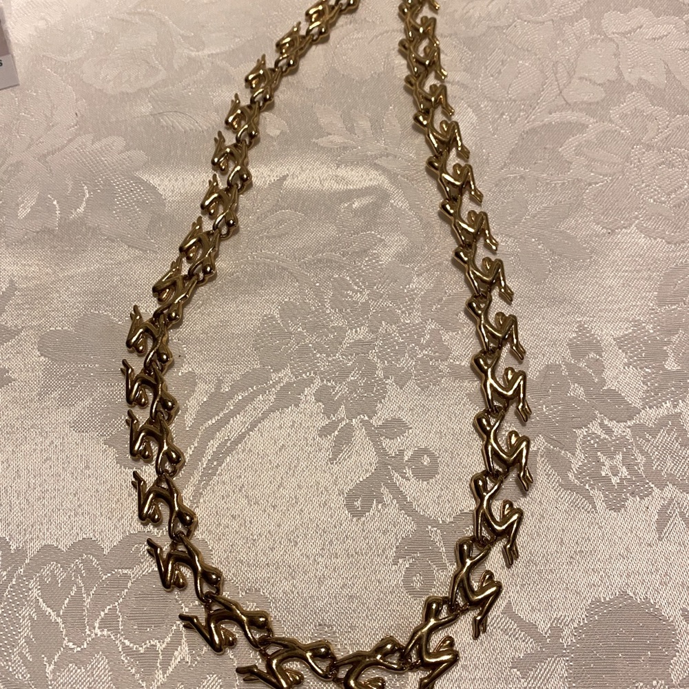 BOGO Sisterhood Necklace helping others gold toned